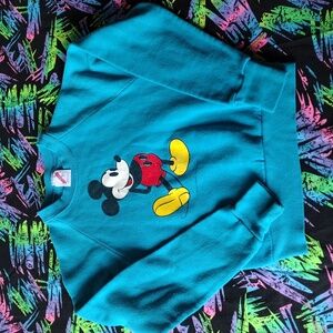 VTG 80s Mickey Mouse Crewneck Sweatshirt